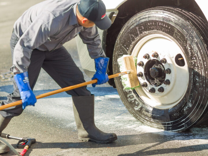 Get Your Wheels Sparkling Clean with Our Top-Rated Mobile Truck Wash Service Near You!